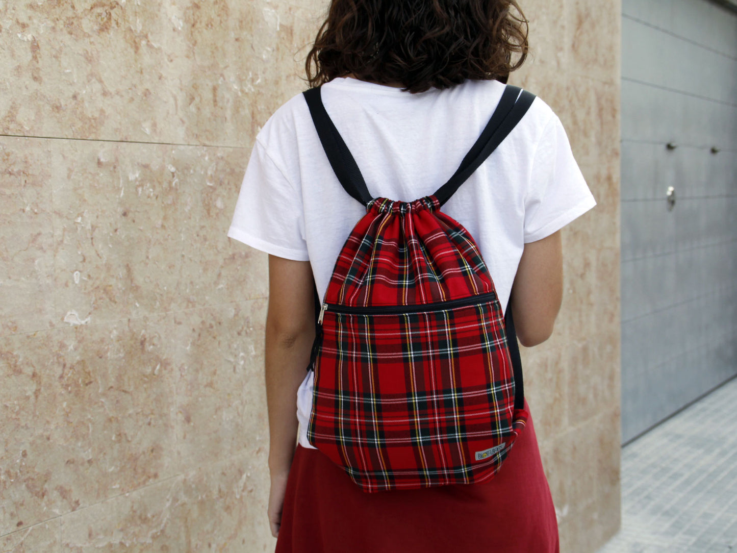 Mochila Cuadro Escocés
