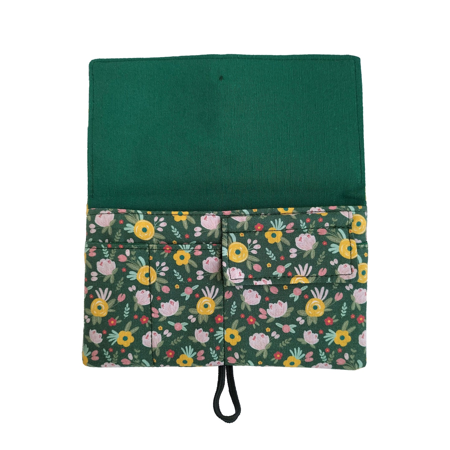 TABAQUERA FLORES VERDES
