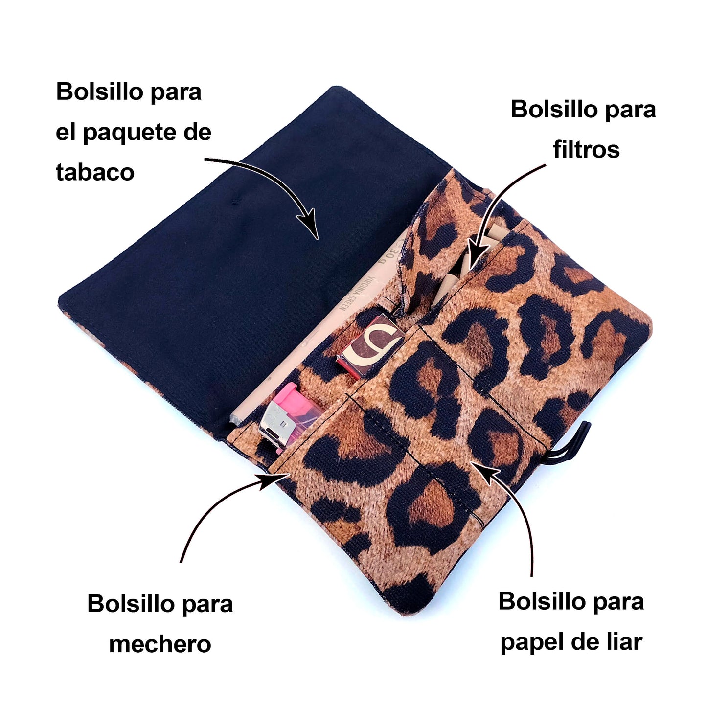 PITILLERA TELA LEOPARDO