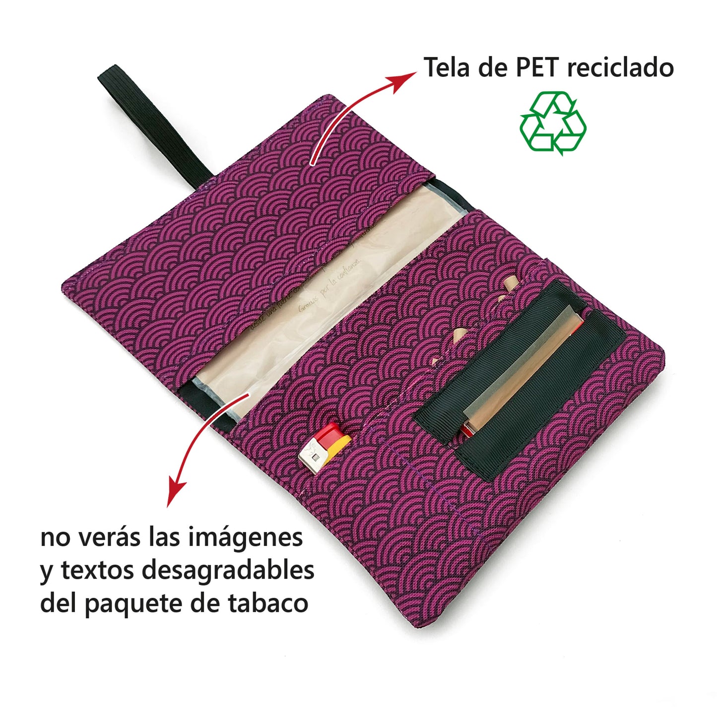 PITILLERA OLAS TELA ECOLÓGICA