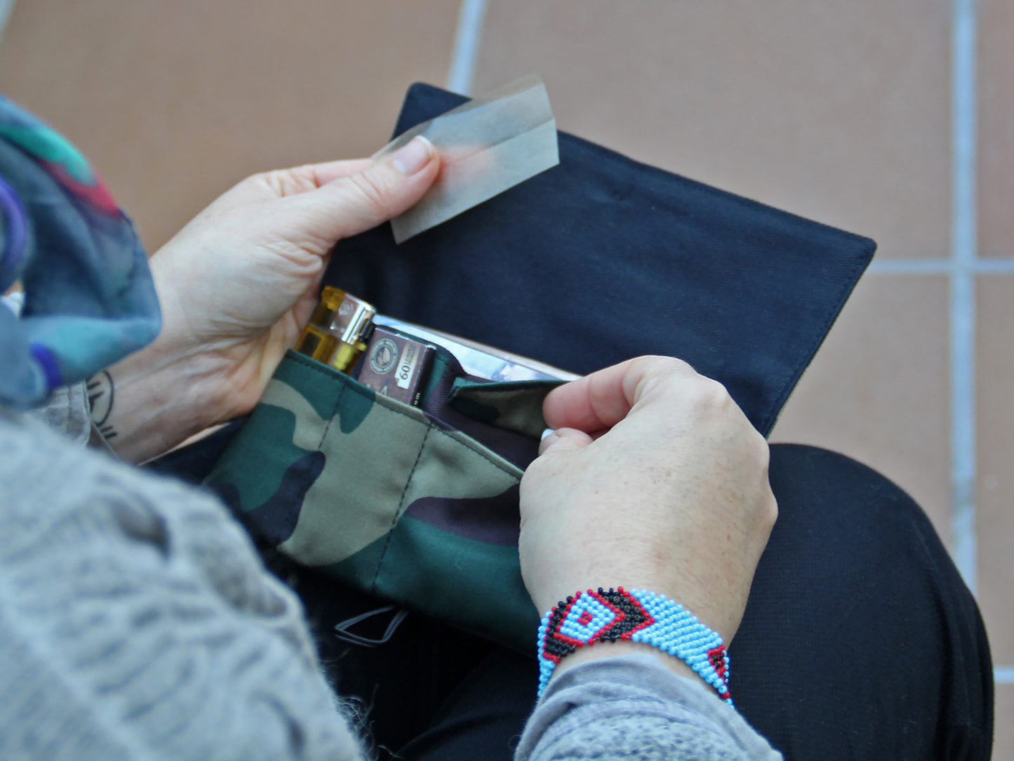 PITILLERA TABACO LIAR CAMUFLAJE