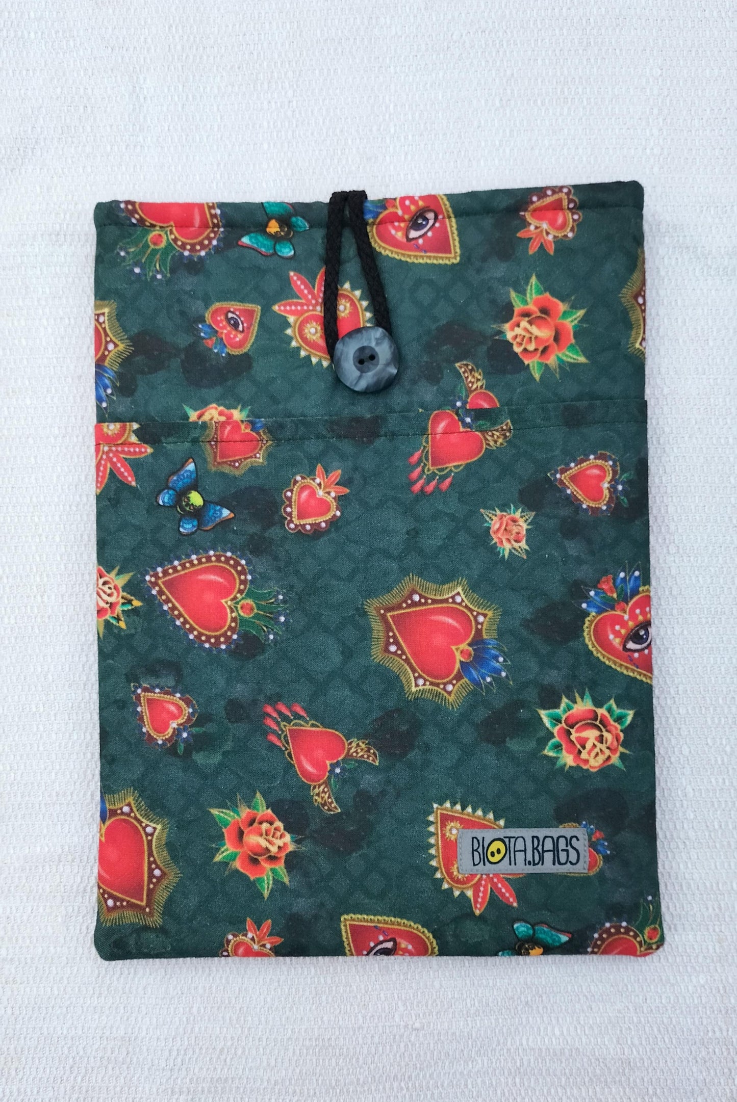 Funda de Libro Corazones