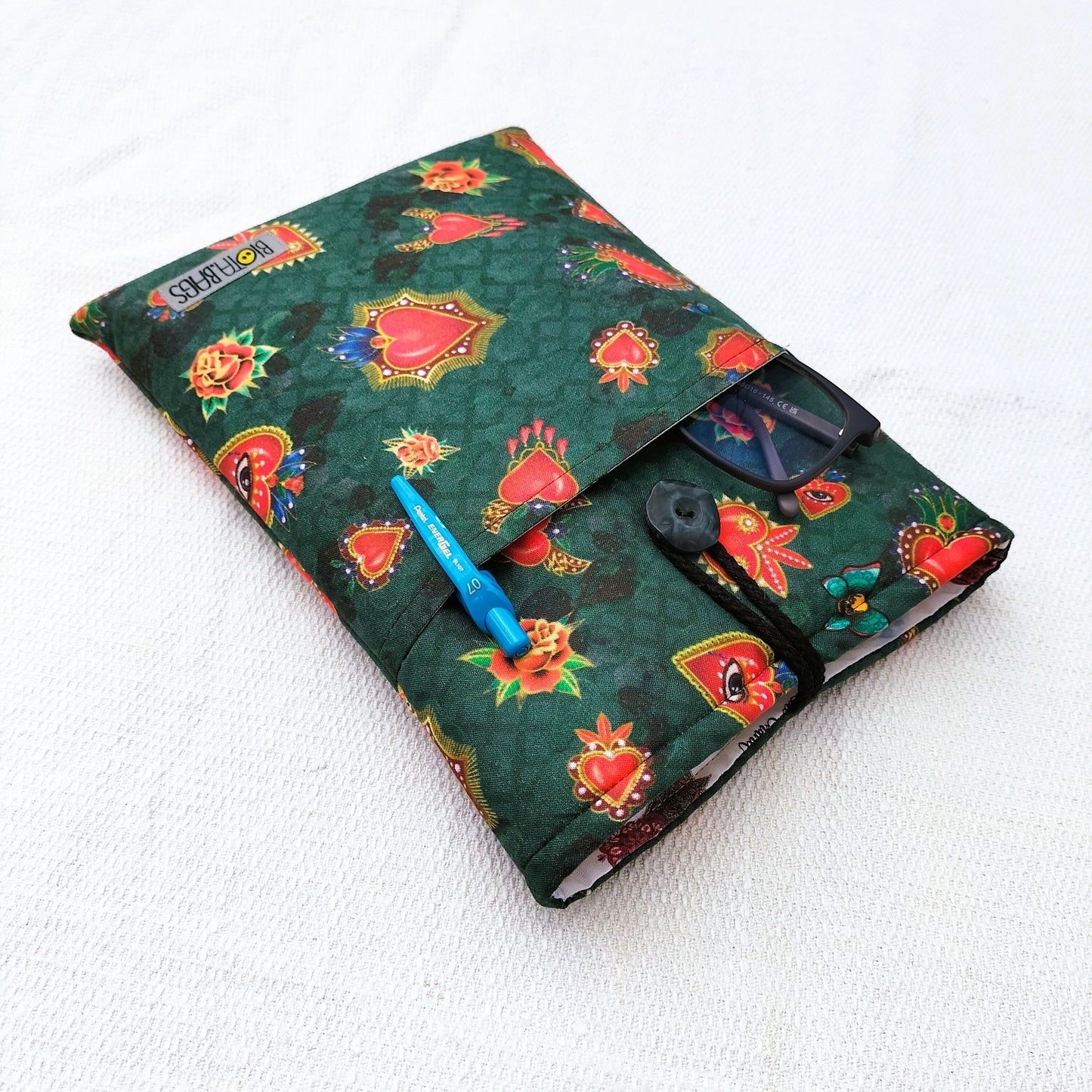 Funda de Libro Corazones