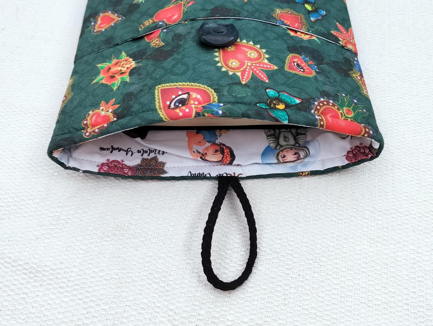 Funda de Libro Corazones