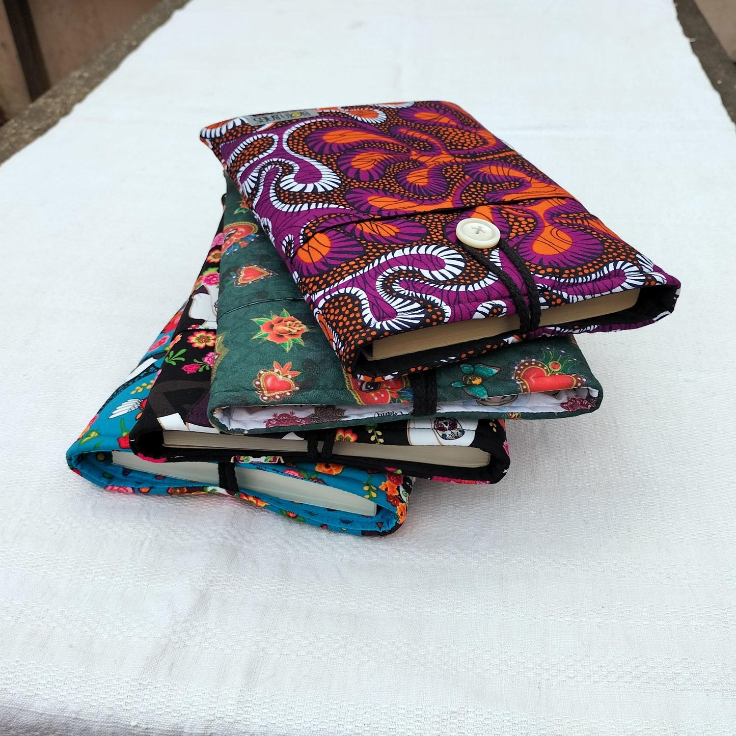 Funda de Libro Corazones
