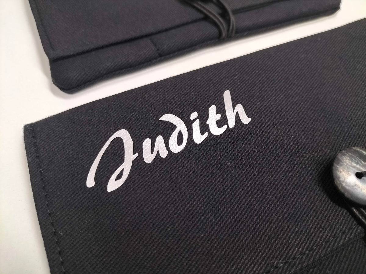 Pitillera Negra Personalizada