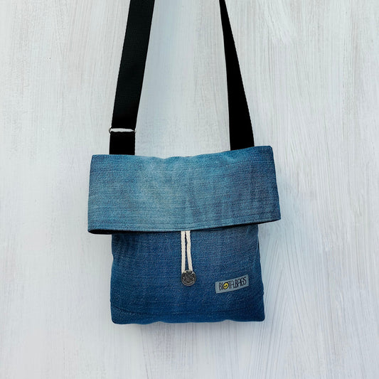 Bolso CERO PLASTICO Tejano reciclado