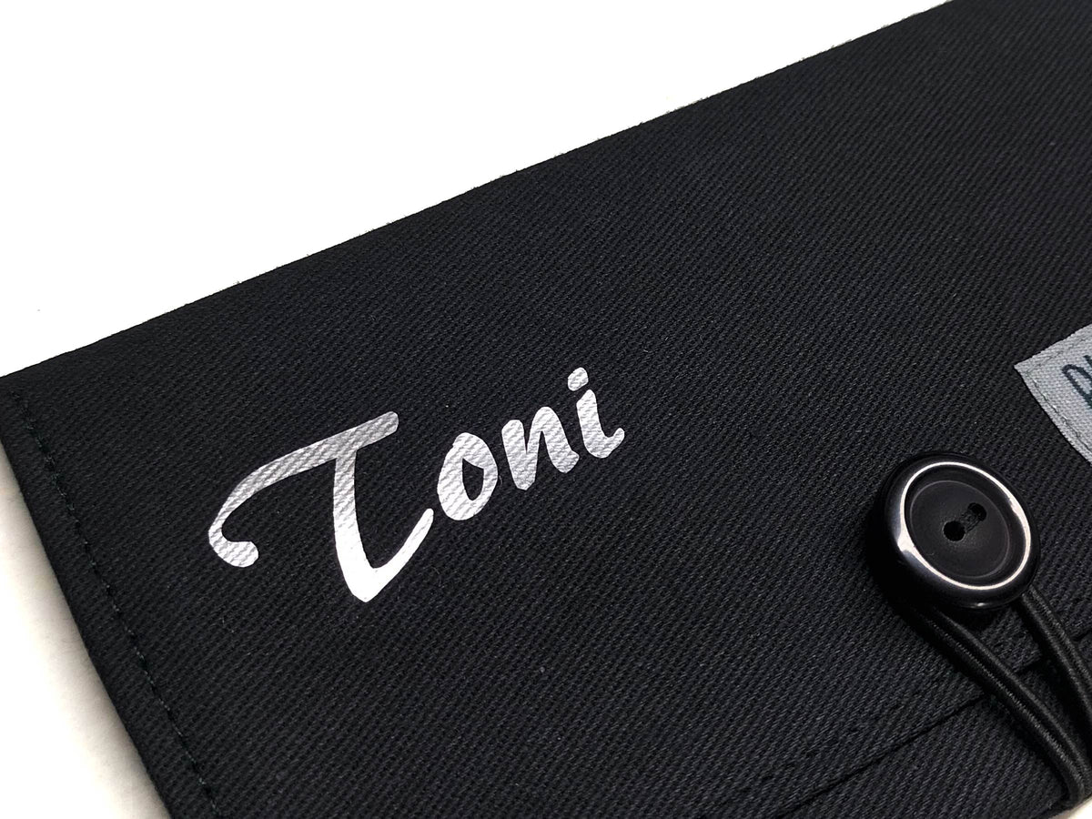Pitillera Negra Personalizada