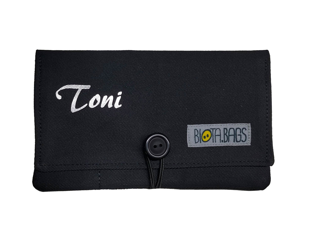 Pitillera Negra Personalizada