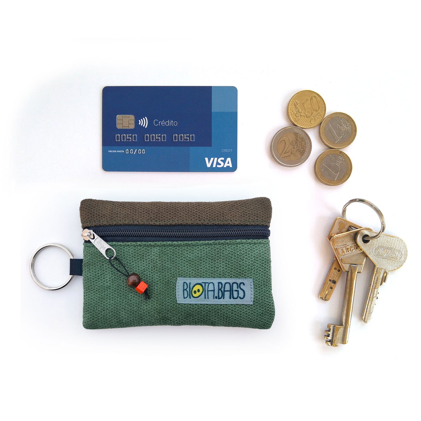 MONEDERO ONLYONE VERDE 2