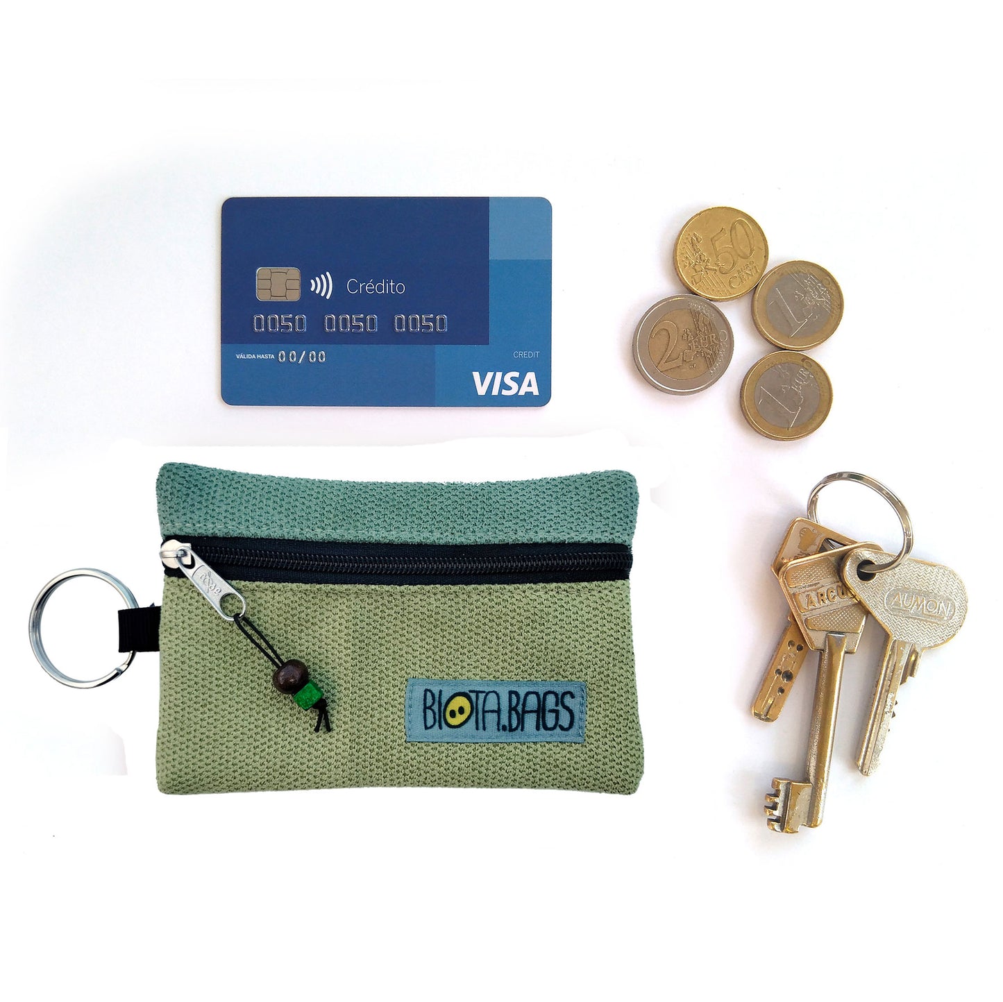 MONEDERO ONLYONE VERDE 3