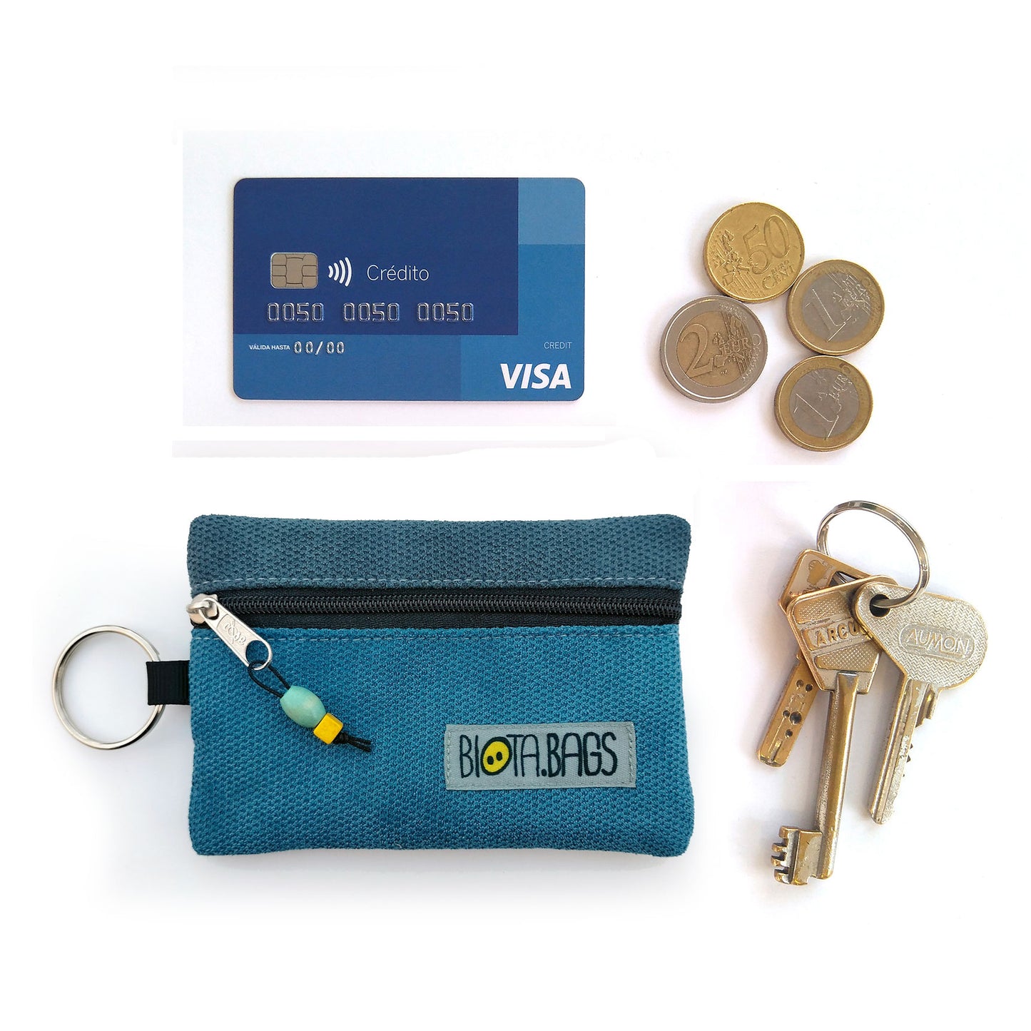 MONEDERO ONLYONE AZUL 2
