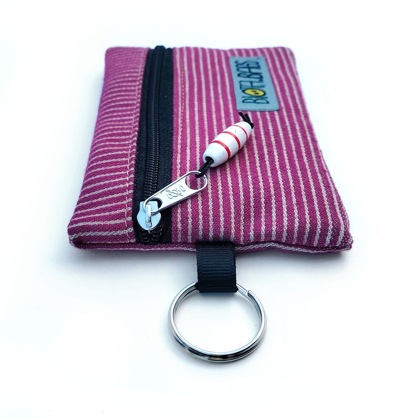 MONEDERO ONLYONE RAYAS MALVA