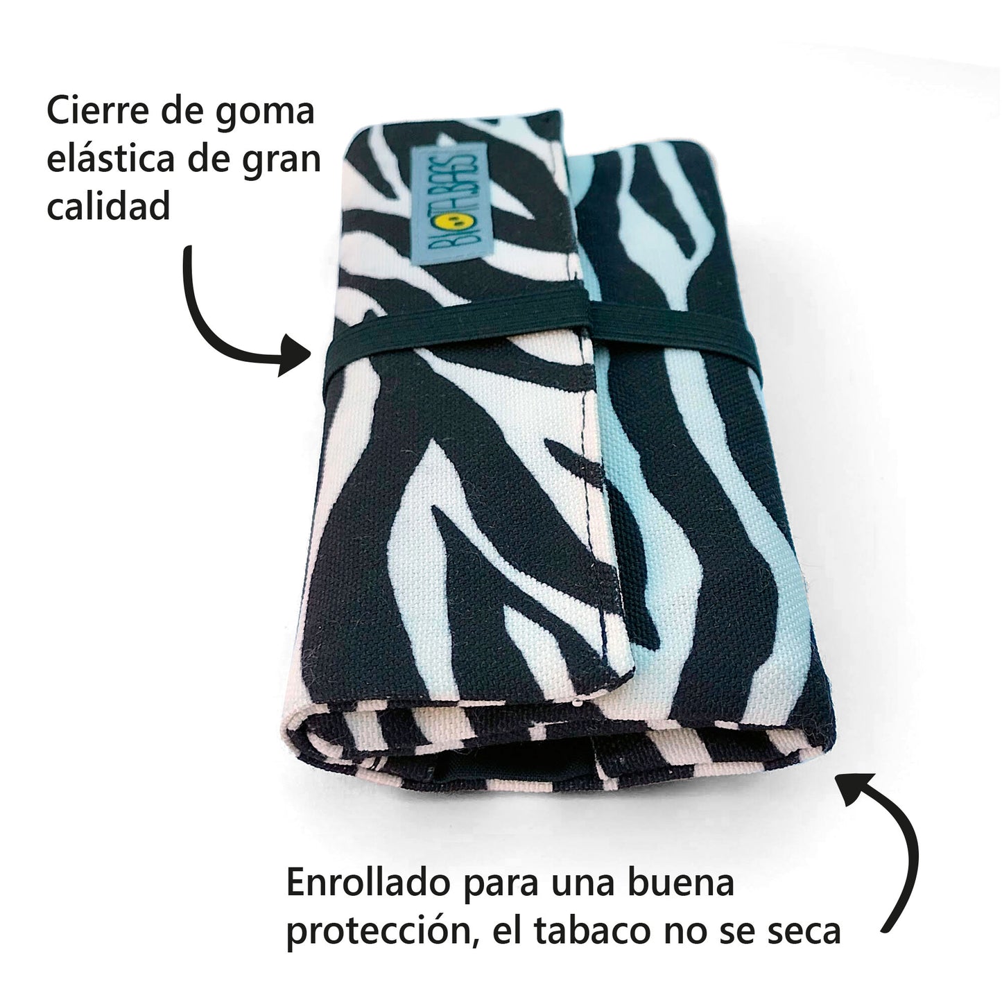 PITILLERA CEBRA, tela reciclada PET