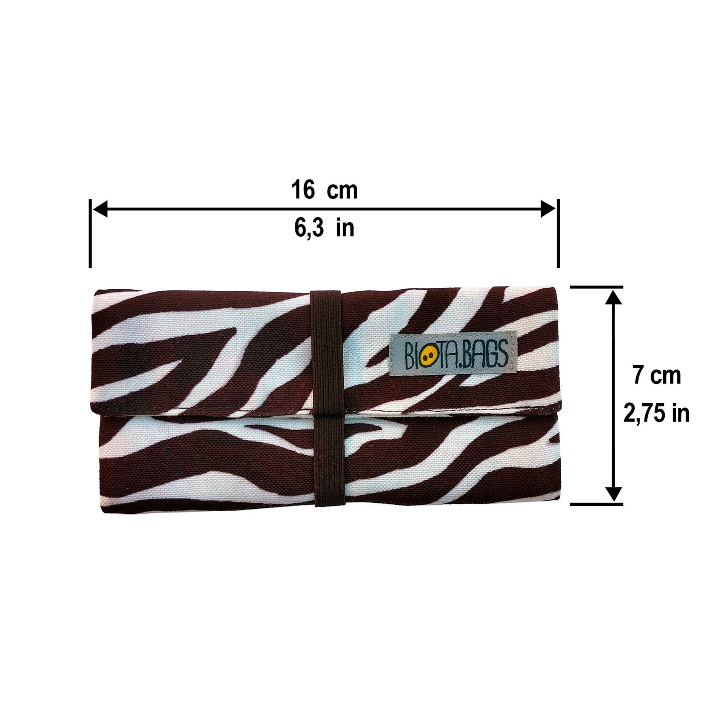 PITILLERA CEBRA, tela reciclada PET