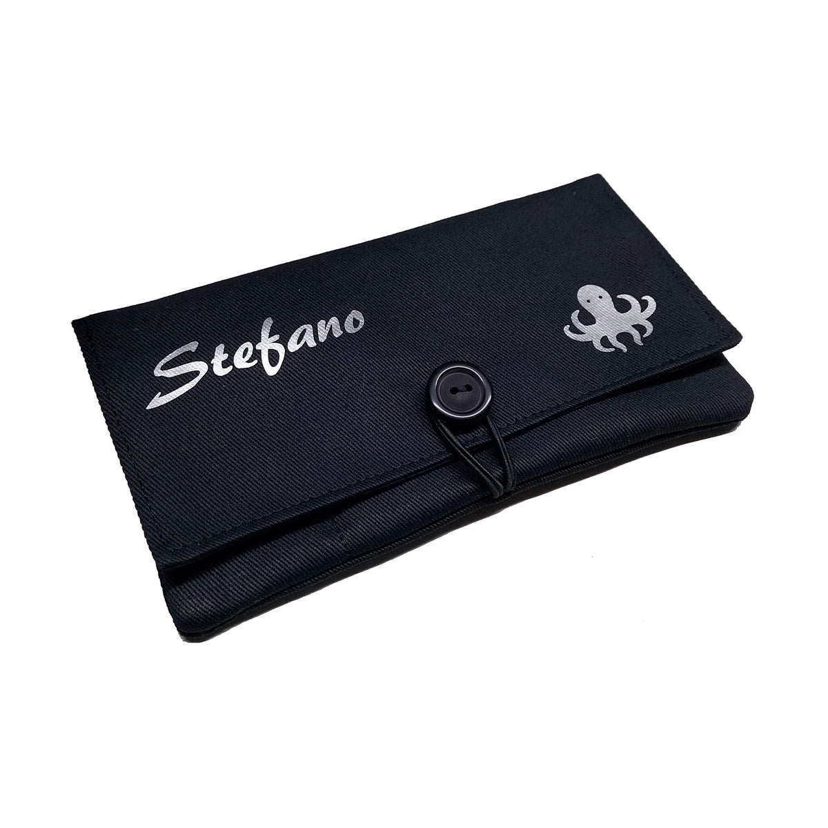 Pitillera Negra Personalizada