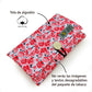 PITILLERA TABACO FLORES ROSA