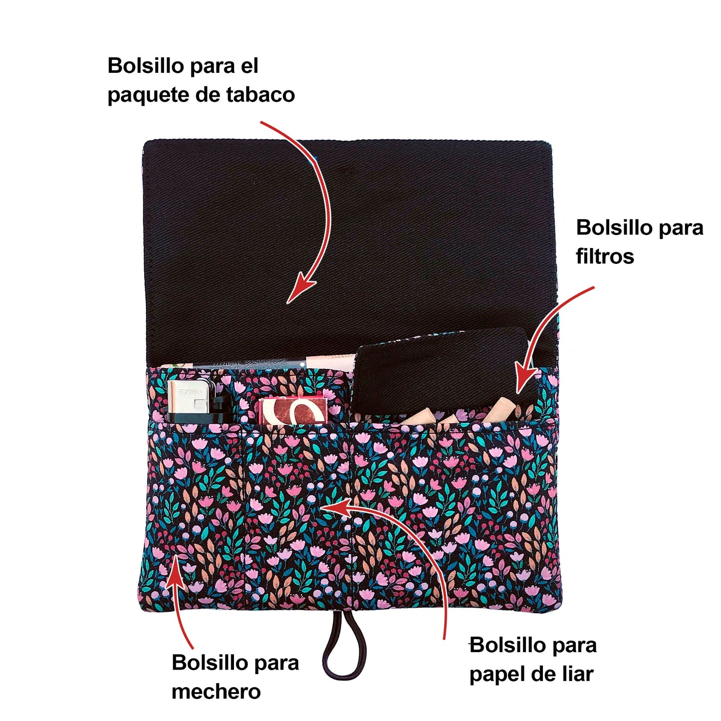 PITILLERA TABACO FLORES SILVESTRES