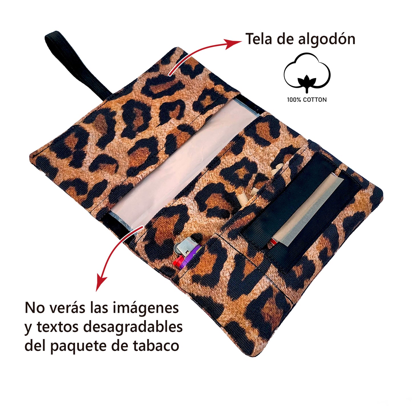 PITILLERA TABACO LIAR LEOPARDO