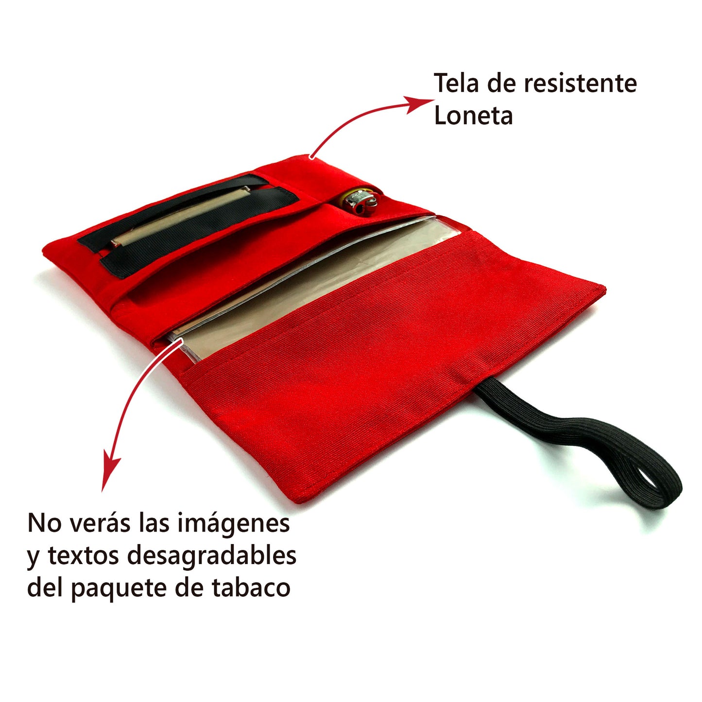 PITILLERA TABACO ROJA