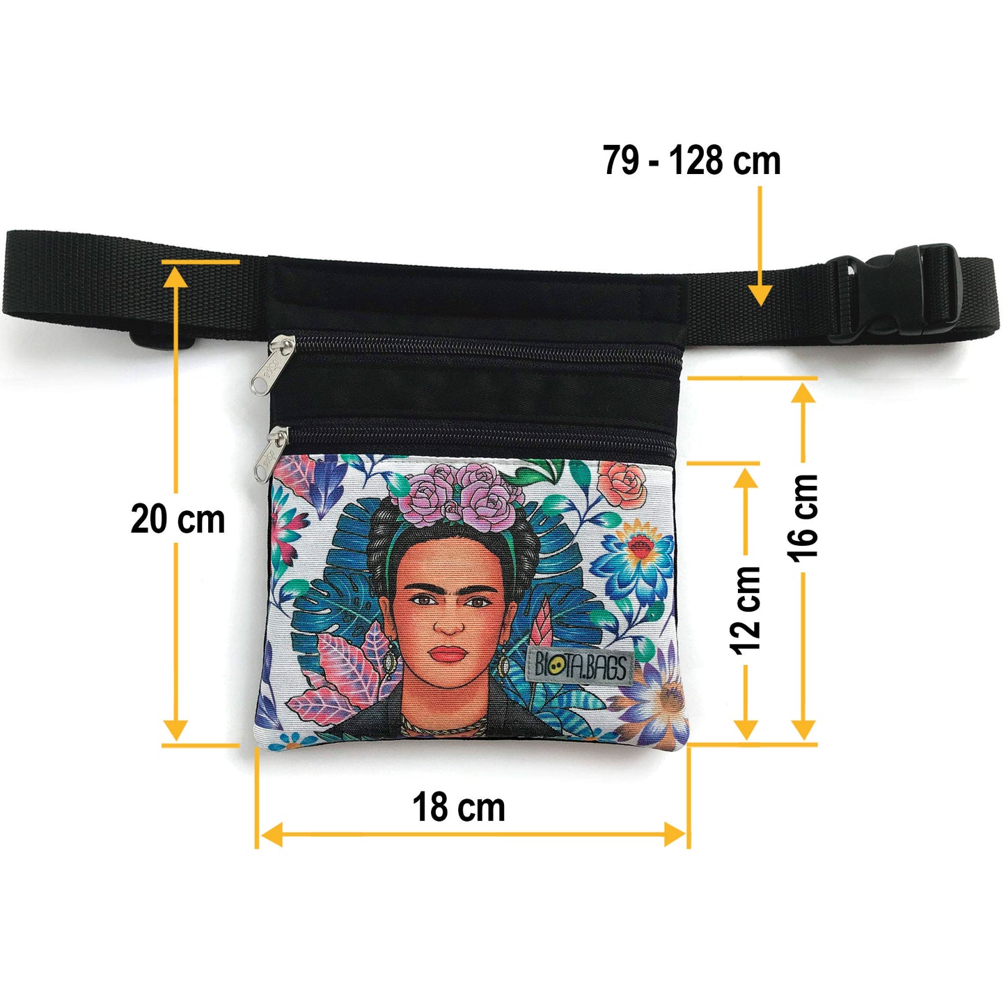 Riñonera bandolera Frida