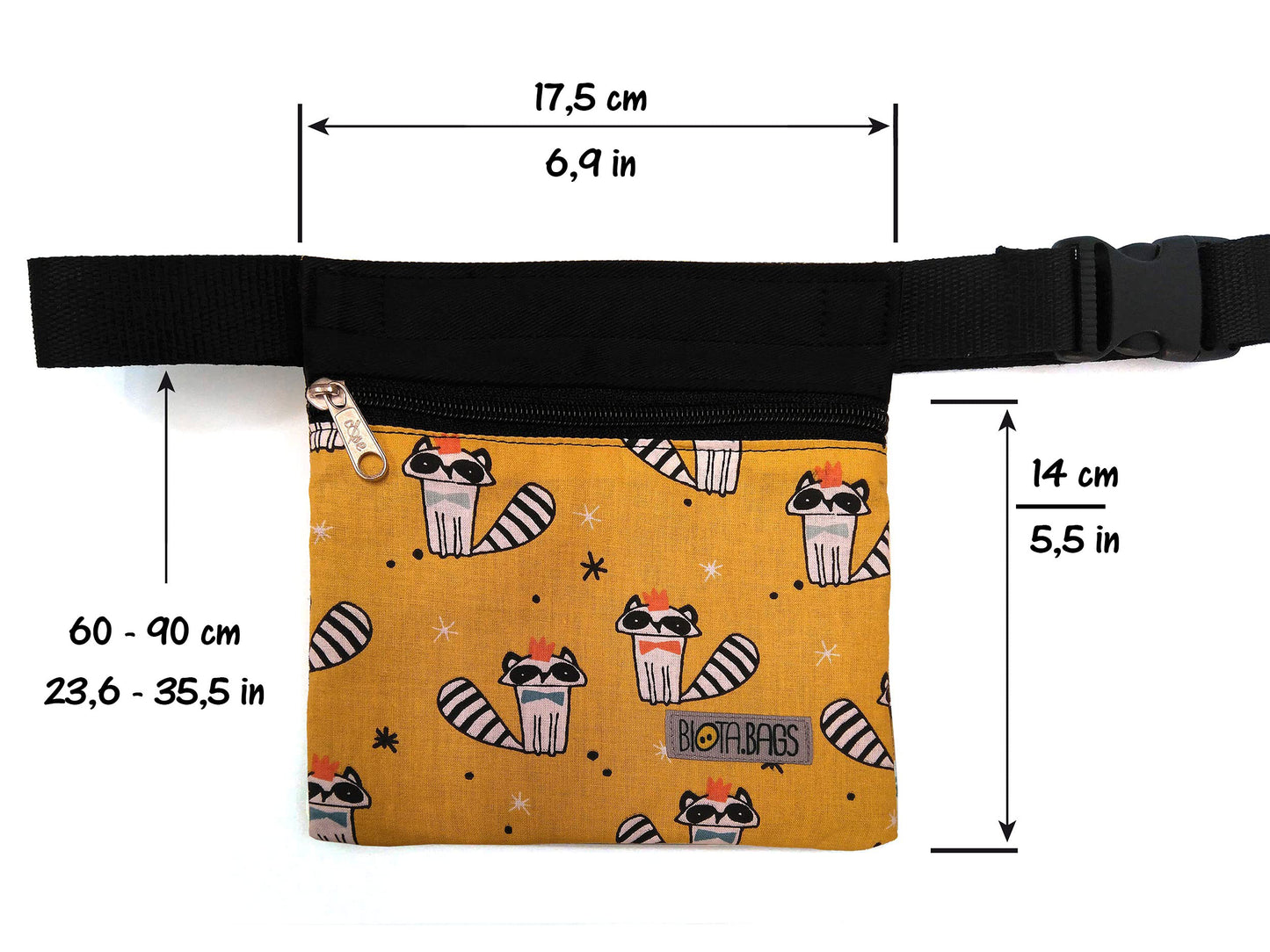 Riñonera infantil Mapaches