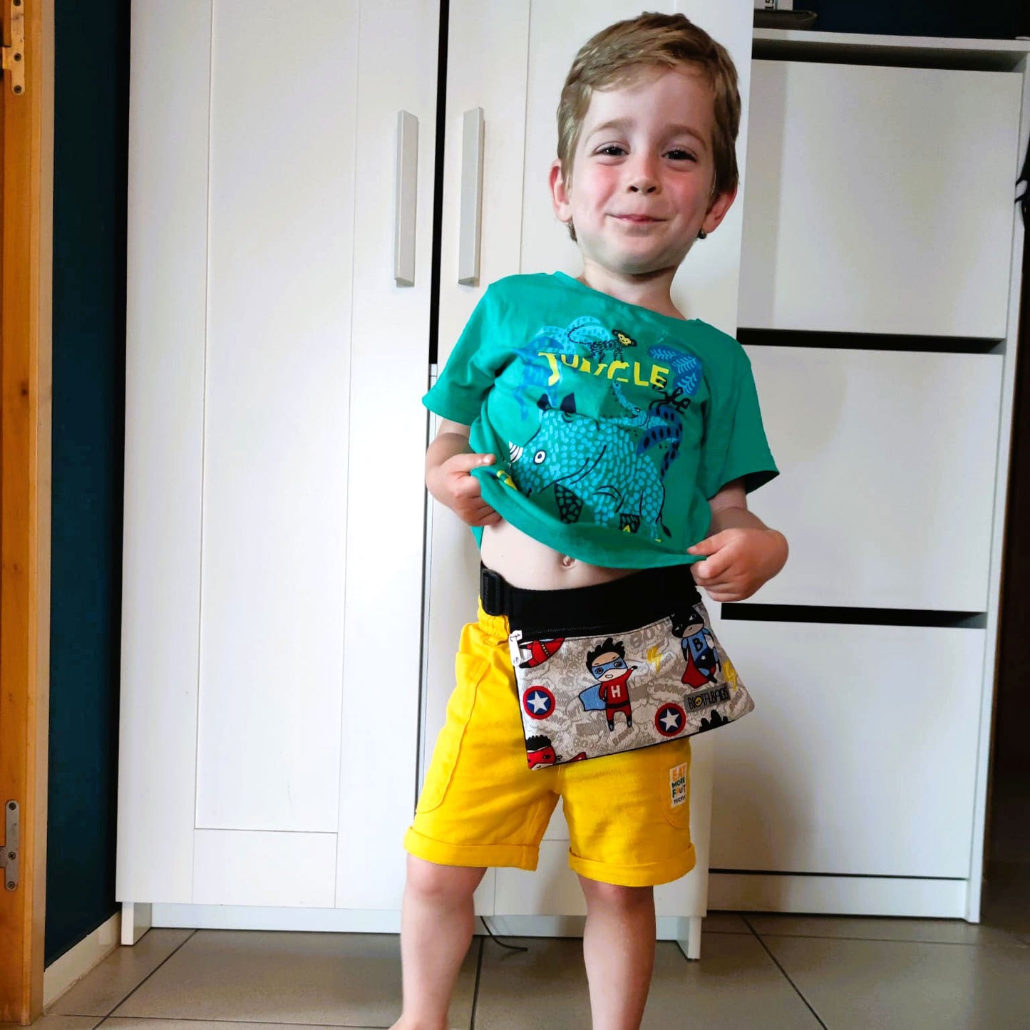 Riñonera infantil Mapaches