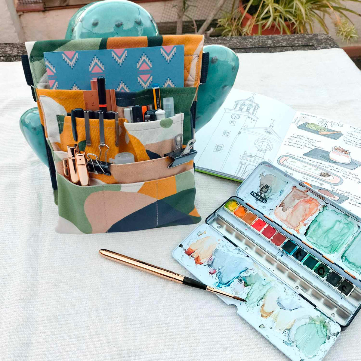 Bolso Urban Sketching y Art Journal