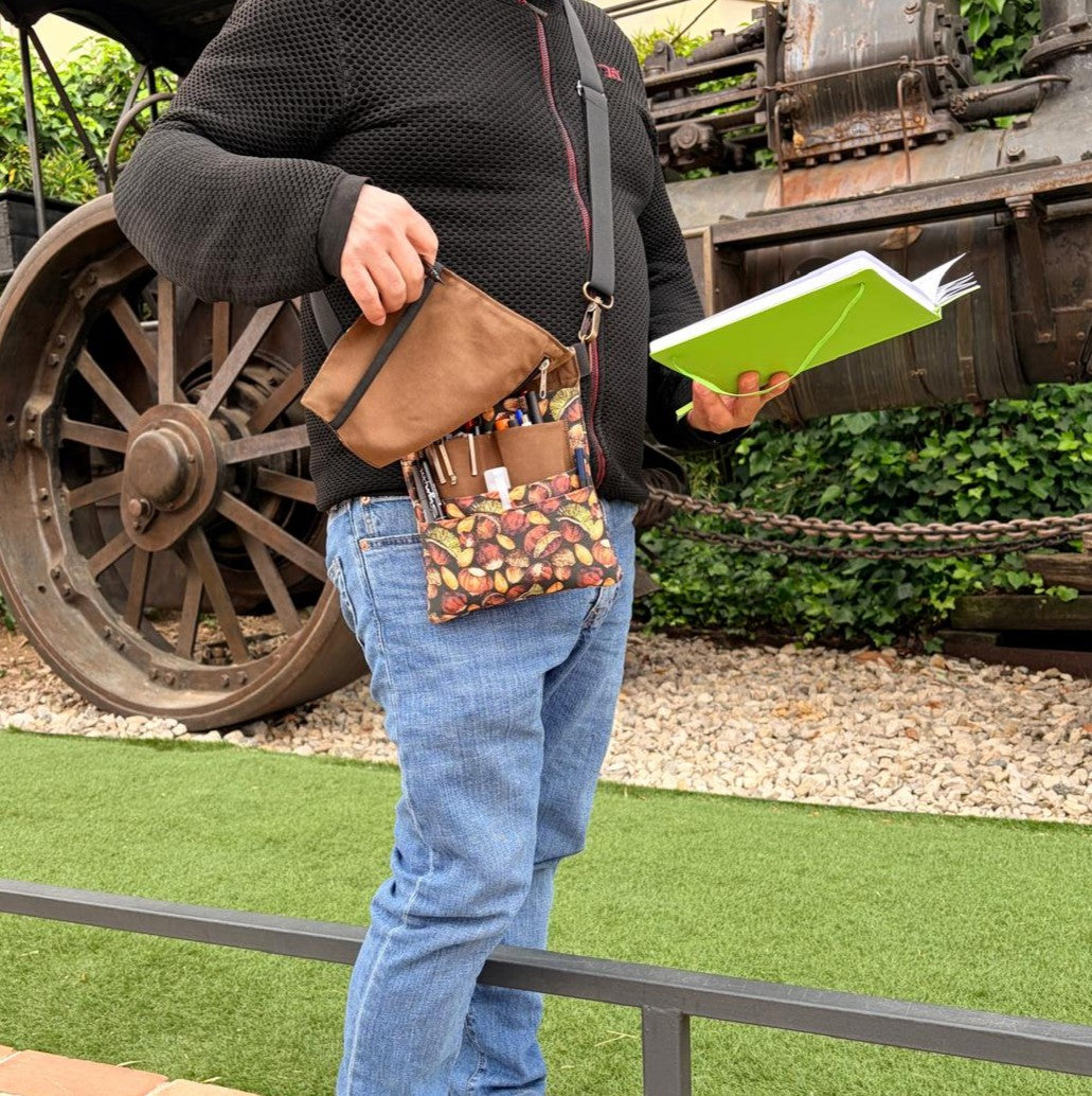 Bolsa Artista 2 en 1: Bolso Riñonera para Urban Sketchers