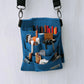Bolsa Artista 2 en 1: Bolso Riñonera para Urban Sketchers Azul